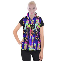 Neon Aggression Women s Button Up Vest by MRNStudios