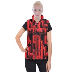 Red Light Women s Button Up Vest by MRNStudios