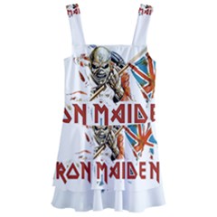 Iron Maiden Flag England Kids  Layered Skirt Swimsuit by youclothdesign