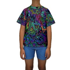 Brain Melt Kids  Short Sleeve Swimwear by MRNStudios