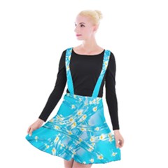 Pop Art Neuro Light Suspender Skater Skirt by essentialimage365
