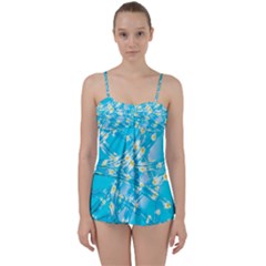 Pop Art Neuro Light Babydoll Tankini Set by essentialimage365