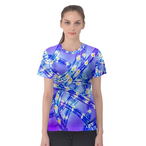 Pop Art Neuro Light Women s Sport Mesh Tee by essentialimage365