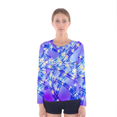 Pop Art Neuro Light Women s Long Sleeve Tee by essentialimage365