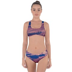 Atacama Desert Aerial View Criss Cross Bikini Set by dflcprintsclothing