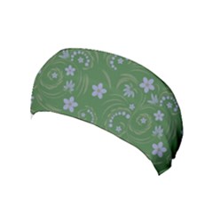 Folk Flowers Pattern Floral Surface Design Yoga Headband