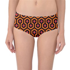 The Shining Overlook Hotel Carpet Mid-waist Bikini Bottoms by Malvagia