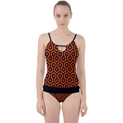 The Shining Overlook Hotel Carpet Cut Out Top Tankini Set by Malvagia