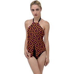 The Shining Overlook Hotel Carpet Go With The Flow One Piece Swimsuit by Malvagia