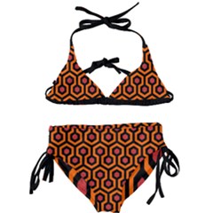 The Shining Overlook Hotel Carpet Kids  Classic Bikini Set by Malvagia