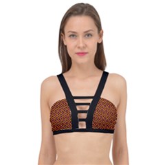 The Shining Overlook Hotel Carpet Cage Up Bikini Top by Malvagia