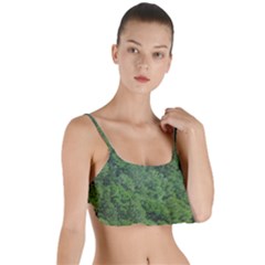Leafy Forest Landscape Photo Layered Top Bikini Top  by dflcprintsclothing