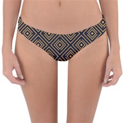 Art Deco Vector Pattern Reversible Hipster Bikini Bottoms by webstylecreations