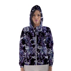 Unraveled Women s Hooded Windbreaker by MRNStudios