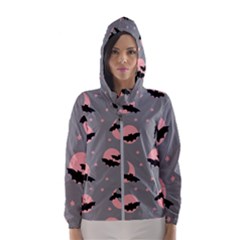 Bat Women s Hooded Windbreaker by SychEva