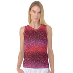 Red Sequins Women s Basketball Tank Top by SychEva