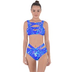  Blue Blue Sea Bandaged Up Bikini Set  by kiernankallan