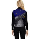 Science-fiction-sci-fi-sci-fi-logo Women s Short Button Up Puffer Vest View2