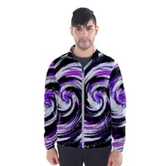 Canvas-acrylic-digital-design Men s Windbreaker by Amaryn4rt