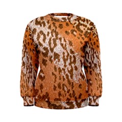 Leopard-knitted Women s Sweatshirt by skindeep