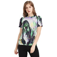 In Orbit Women s Short Sleeve Rash Guard by MRNStudios