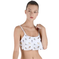 Funny Pugs Layered Top Bikini Top  by SychEva