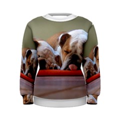 2 Sleeping Bulldogs Women s Sweatshirt by SomethingForEveryone