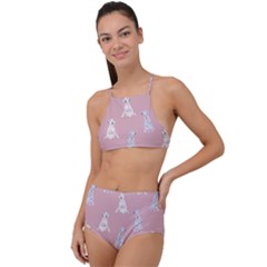 Dalmatians Favorite Dogs High Waist Tankini Set by SychEva