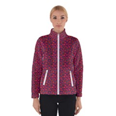 Pink Zoas Print Winter Jacket by Kritter