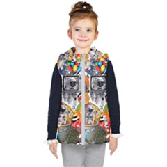 Point Of Entry 3 Kids  Hooded Puffer Vest by impacteesstreetwearcollage