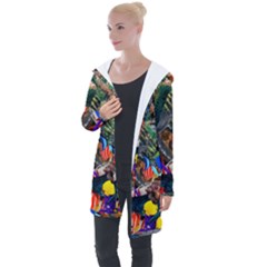 Under The Sea 5 Longline Hooded Cardigan by impacteesstreetwearcollage