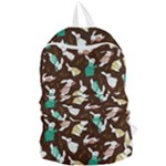 Easter rabbit pattern Foldable Lightweight Backpack