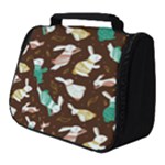 Easter rabbit pattern Full Print Travel Pouch (Small)