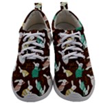 Easter rabbit pattern Mens Athletic Shoes