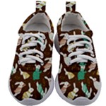 Easter rabbit pattern Kids Athletic Shoes