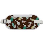 Easter rabbit pattern Rounded Waist Pouch