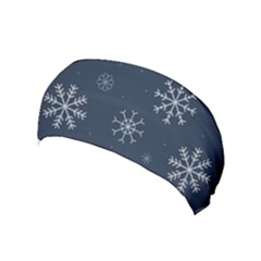 Artistic Snowflakes Pattern Yoga Headband by coxoas