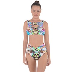 375 Chroma Digital Art Custom Bandaged Up Bikini Set 