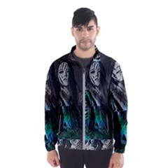 Glitch Witch Men s Windbreaker by MRNStudios