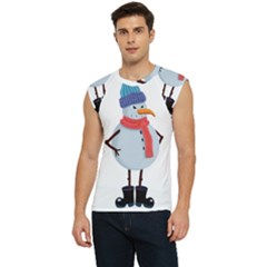 Angry Snowman Men s Raglan Cap Sleeve Tee by SychEva