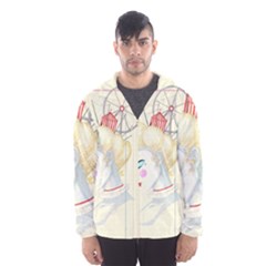 Clown Maiden Men s Hooded Windbreaker by Limerence