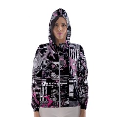 Cavities Women s Hooded Windbreaker by MRNStudios