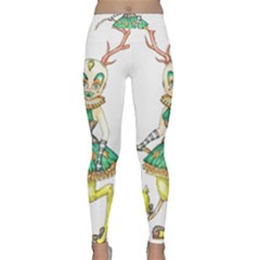 Gold Clown Classic Yoga Leggings by Limerence