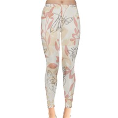 Spring Insects Inside Out Leggings by coxoas