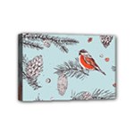 Christmas birds Mini Canvas 6  x 4  (Stretched)