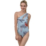 Christmas birds To One Side Swimsuit
