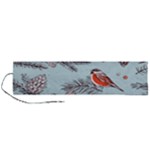 Christmas birds Roll Up Canvas Pencil Holder (L)