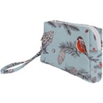 Christmas birds Wristlet Pouch Bag (Small)