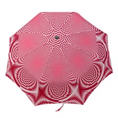 Illusion Floral Pattern Folding Umbrellas