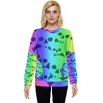 Rainbow Skull Collection Hidden Pocket Sweatshirt